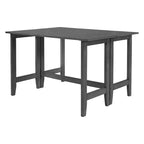 Table à manger extensible Table de cuisine pour petit espace, Table à manger en bois de style ferme avec abattant