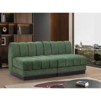 Canapé Modulable en Tissu Chenille Quinn