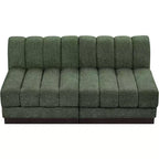 Canapé Modulable en Tissu Chenille Quinn