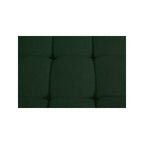Canapé Modulaire en Tissu Bouclé Vert Ames