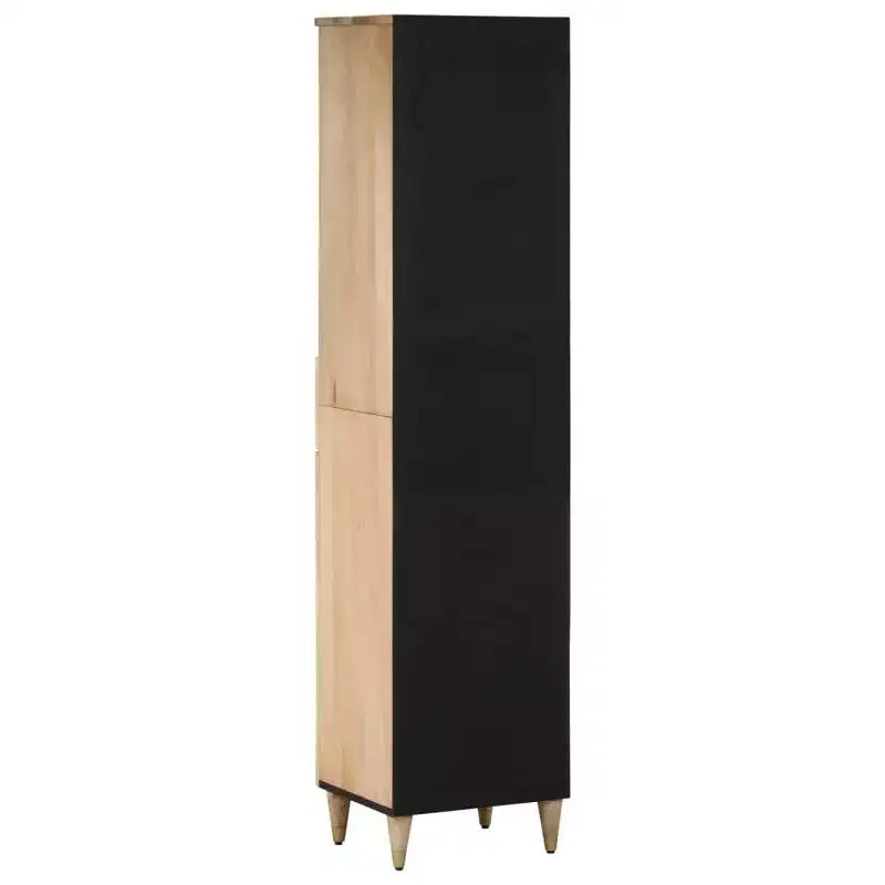 Meuble d'appoint en bois naturel pin massif moyen
