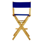 Chaise de metteur en scène hauteur comptoir – Structure naturelle