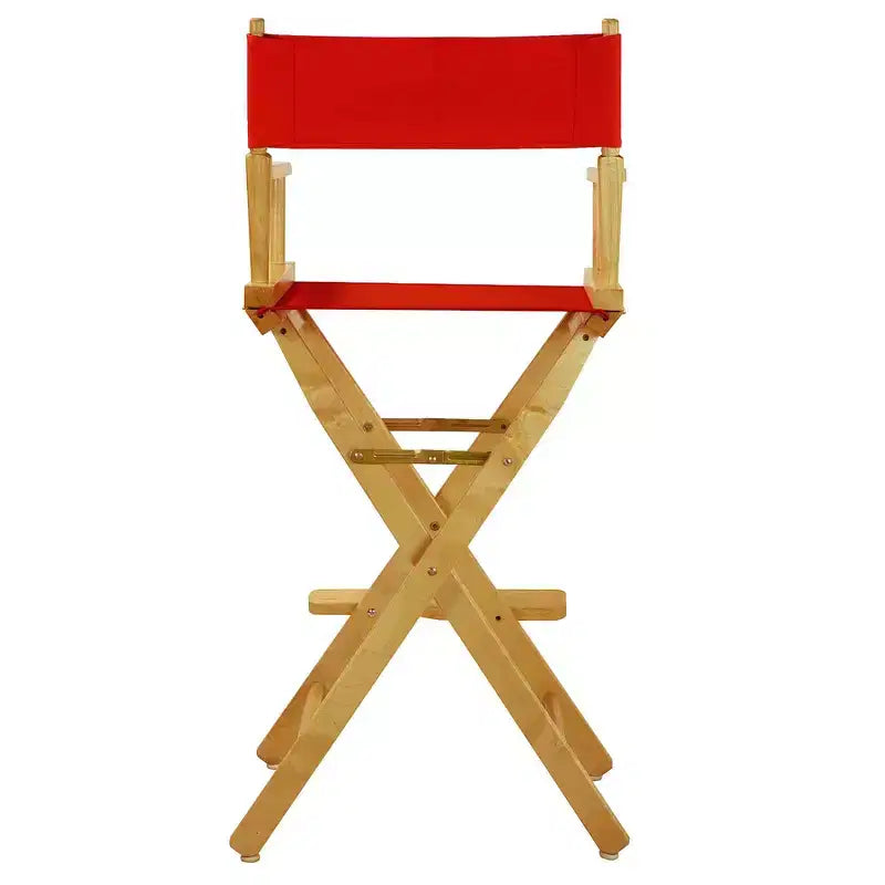 Bar-Height Director's Chair - Natural Frame