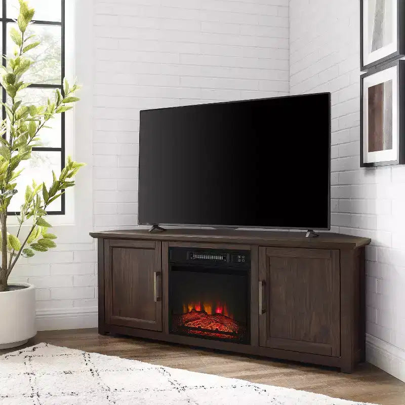 Camden Corner TV Stand for TVs up to 60 with Fireplace