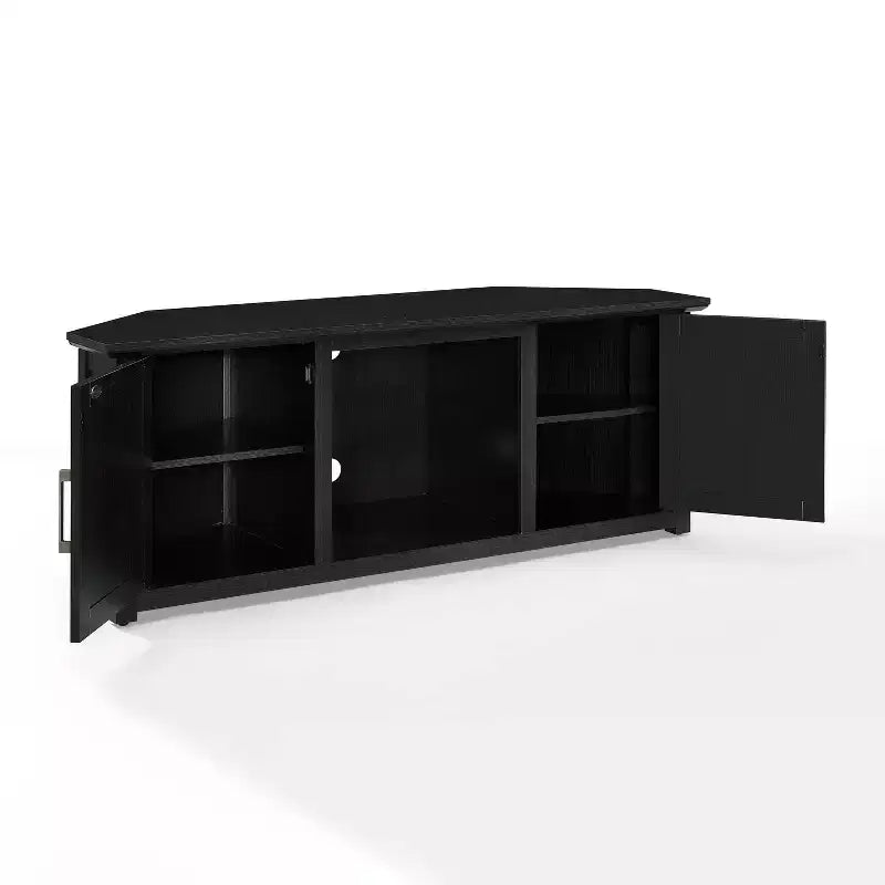Meuble TV d'angle Camden pour téléviseurs jusqu'à 60 pouces avec cheminée