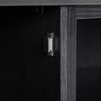 Meuble TV d'angle Camden pour téléviseurs jusqu'à 60 pouces avec cheminée