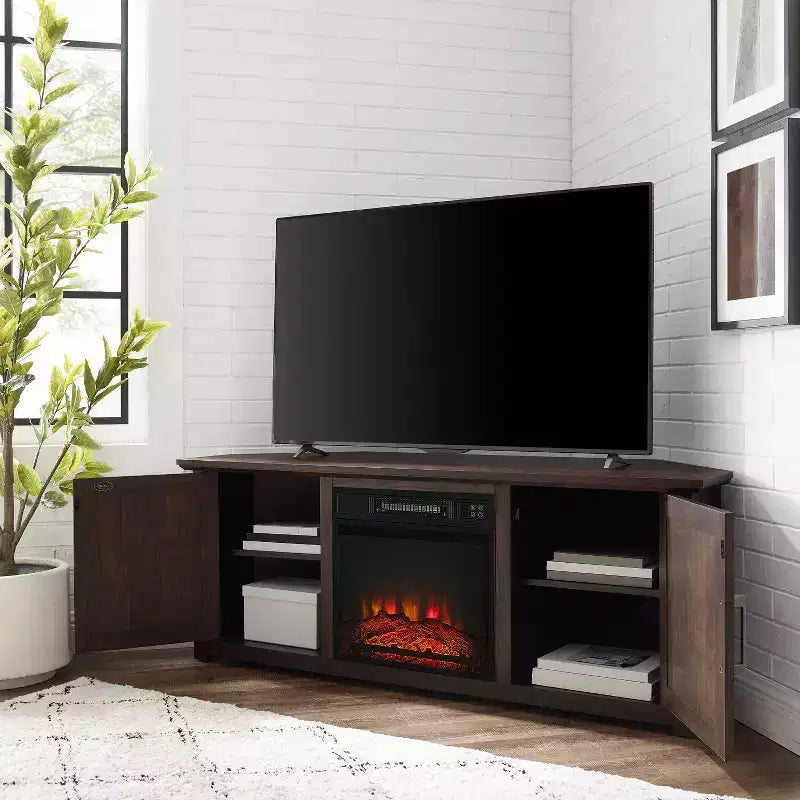Camden Corner TV Stand for TVs up to 60 with Fireplace