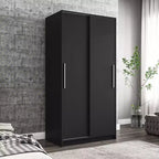 Denmark 2 Clothing Armoire Modern Fixed